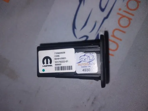 Entrada Usb 16v  Jeep Renegade Strada 2018 2020 Original