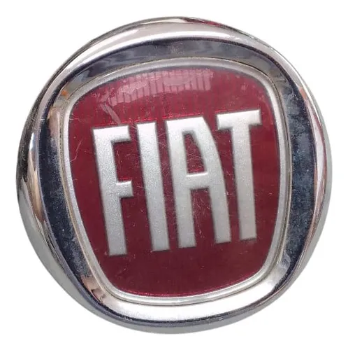 Emblema Dianteiro Fiat Doblo Idea Linea 06/12 30709 Vermelho