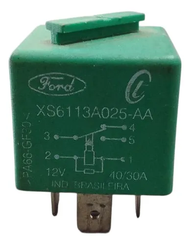 Relé Auxiliar Ka Fiesta Ecosport 95/07 30514