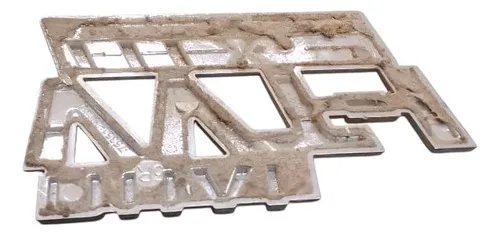 Emblema Paralama Toyota Corolla 09/14 Dual Vvti 30717 Prateado